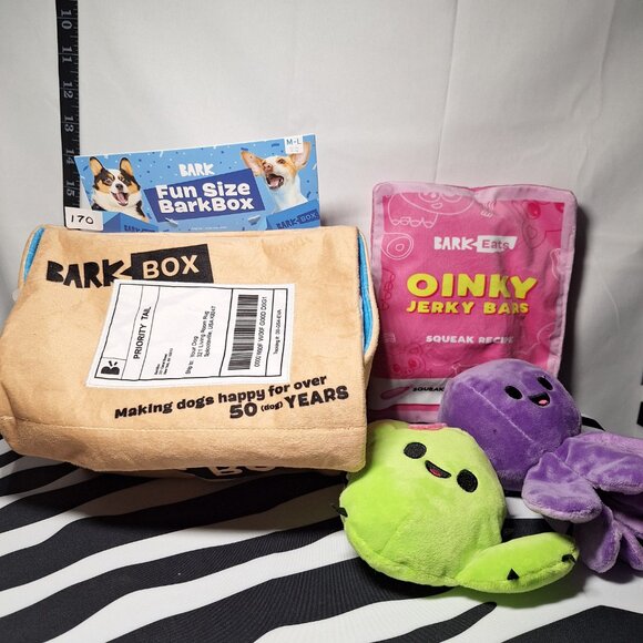 NWT Bark Funsize BarkBox Dog Toy M-L - Picture 3 of 12
